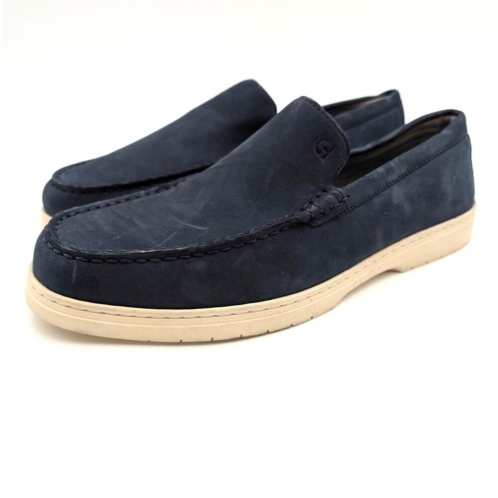 Cole Haan Greenwich Grand Venetian Loafer Shoes Men's Navy Size US10M EU43